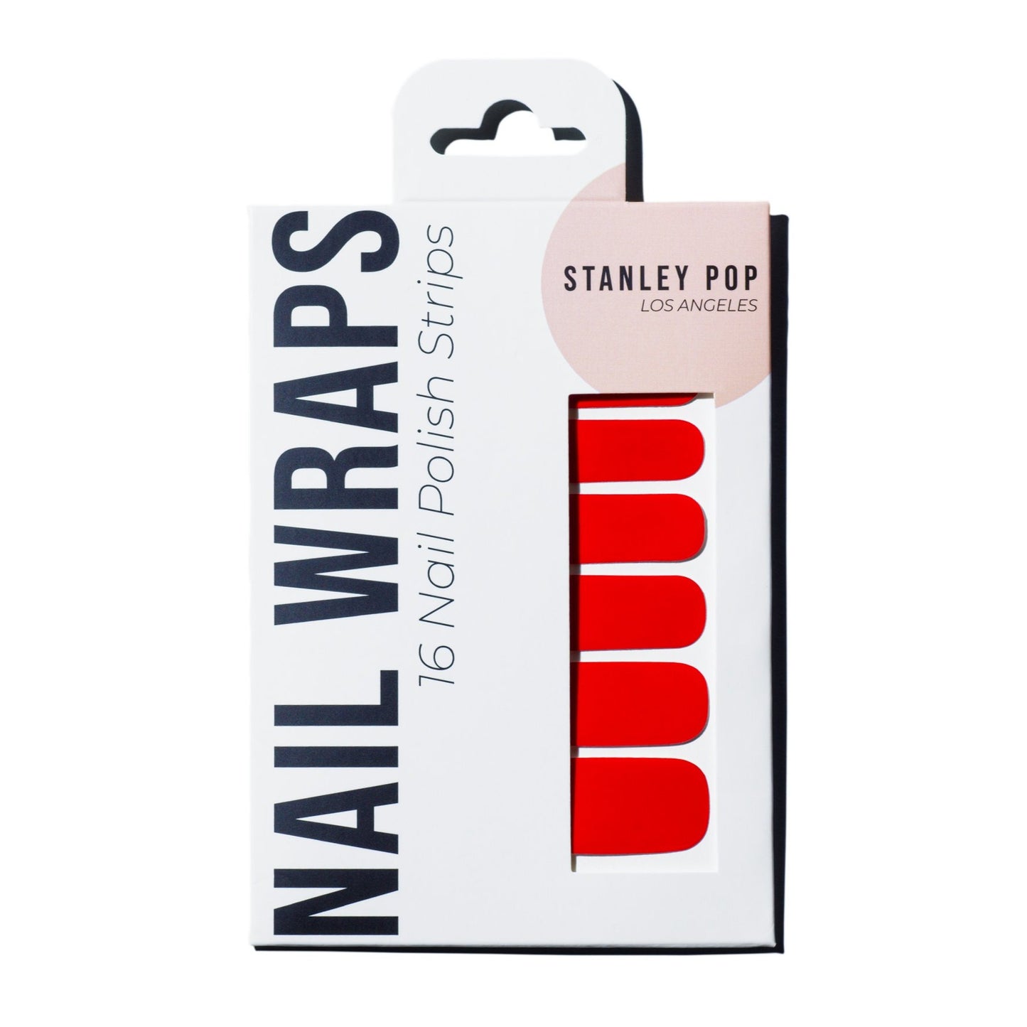 Classic Red Nail Polish Wraps
