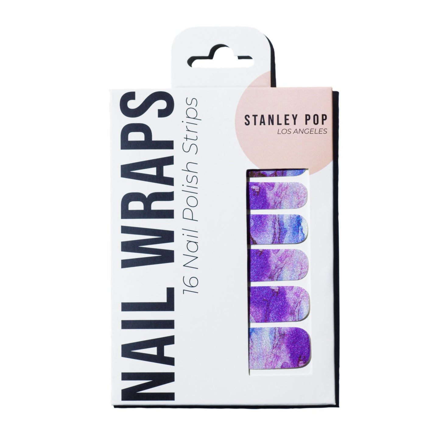 Geode Nail Polish Wraps