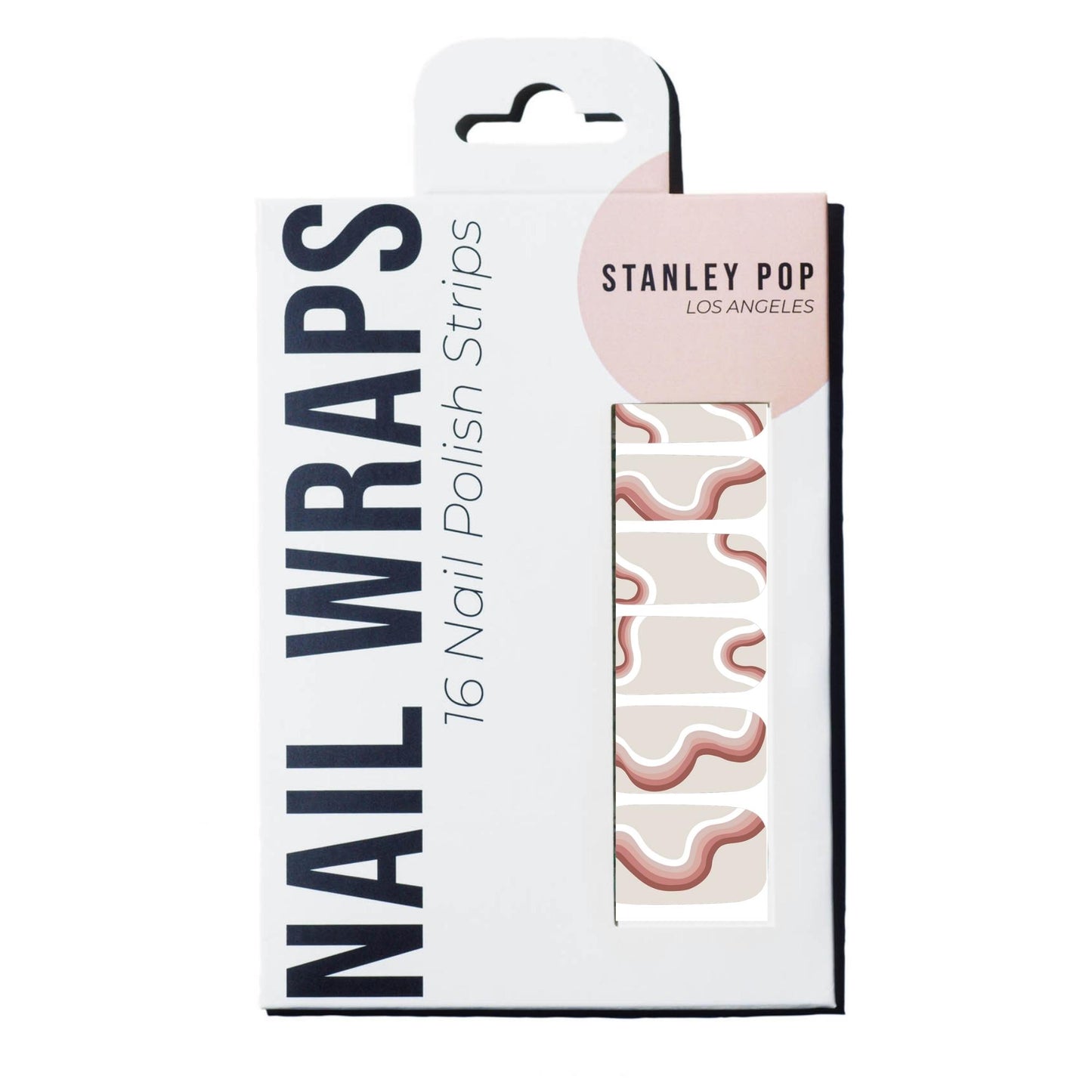Swirl Nail Polish Wraps (Matte)