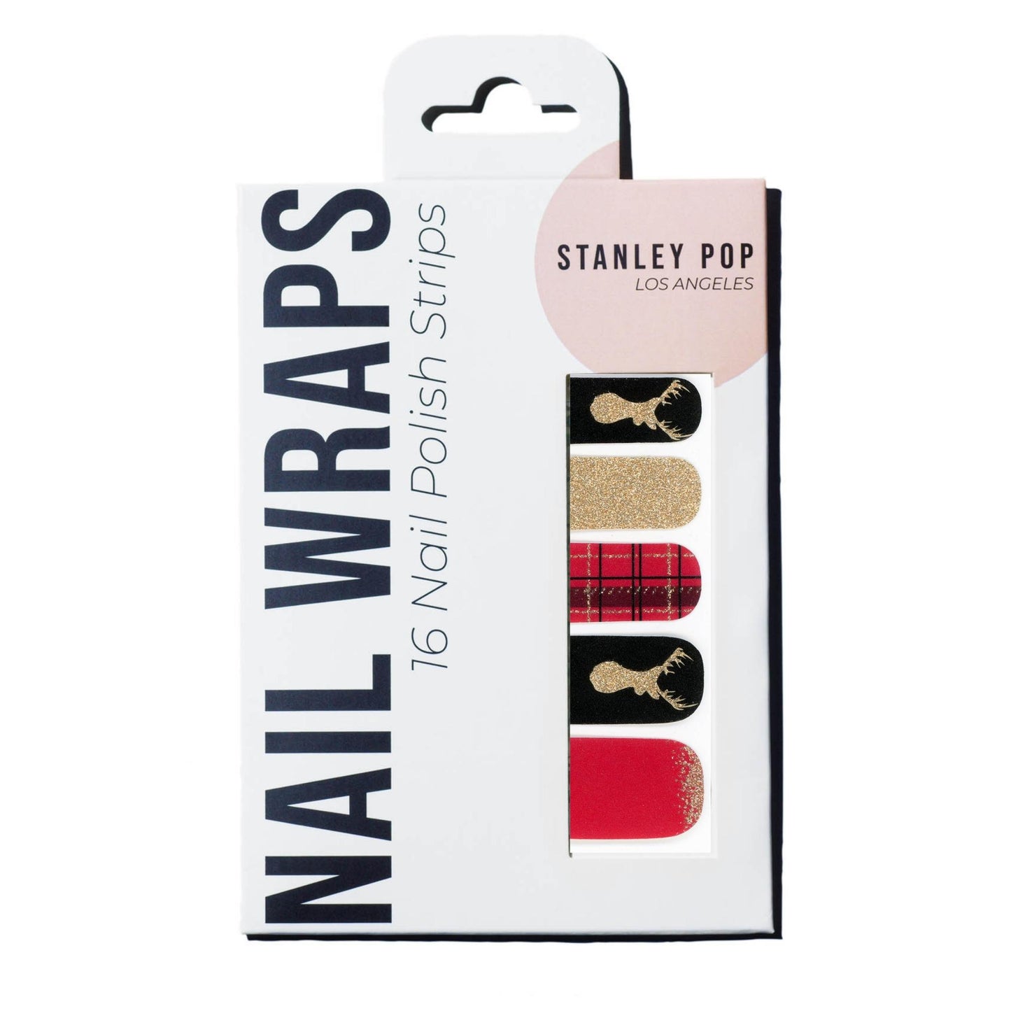 Reindeer Games Nail Polish Wraps