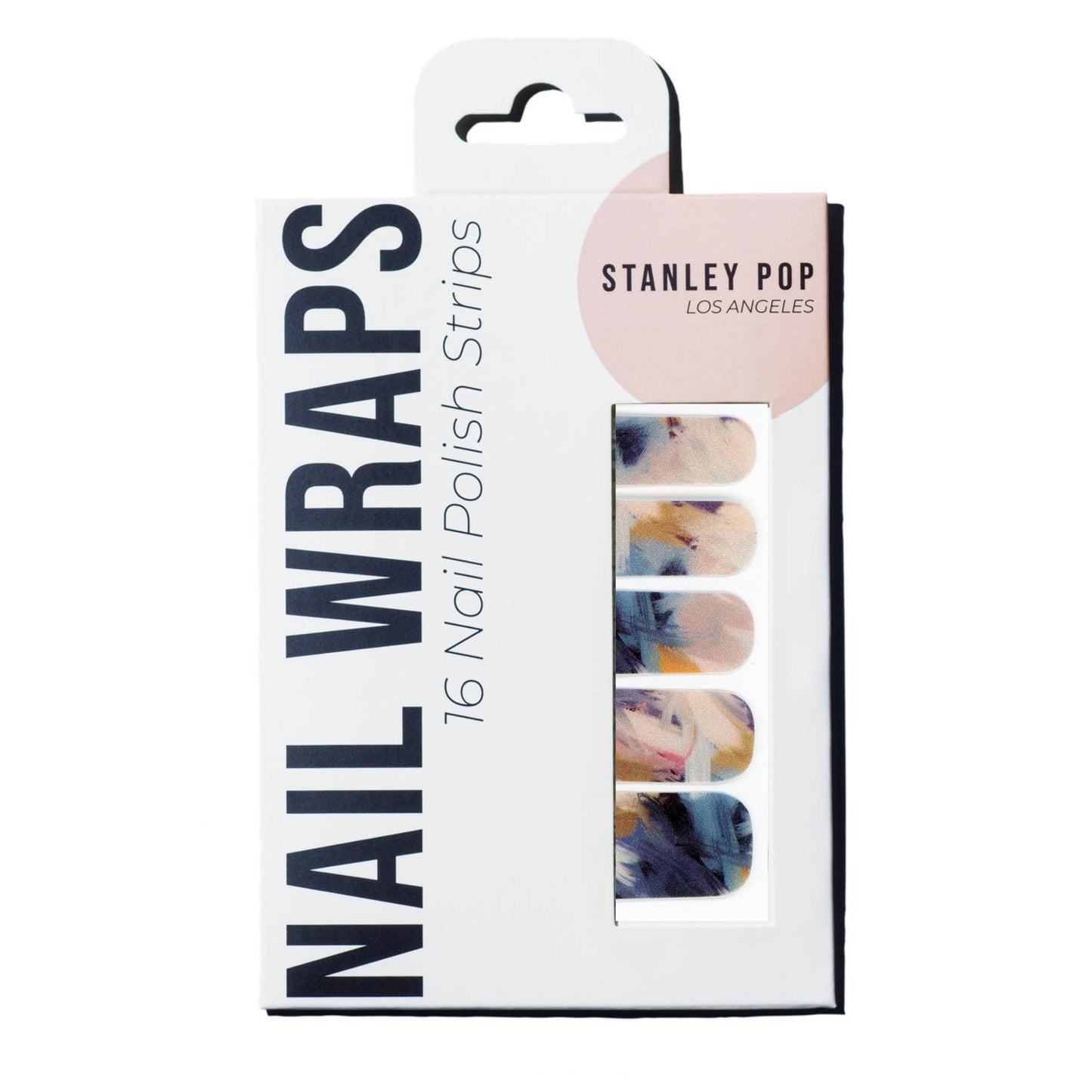 Moody Abstract Nail Polish Wraps