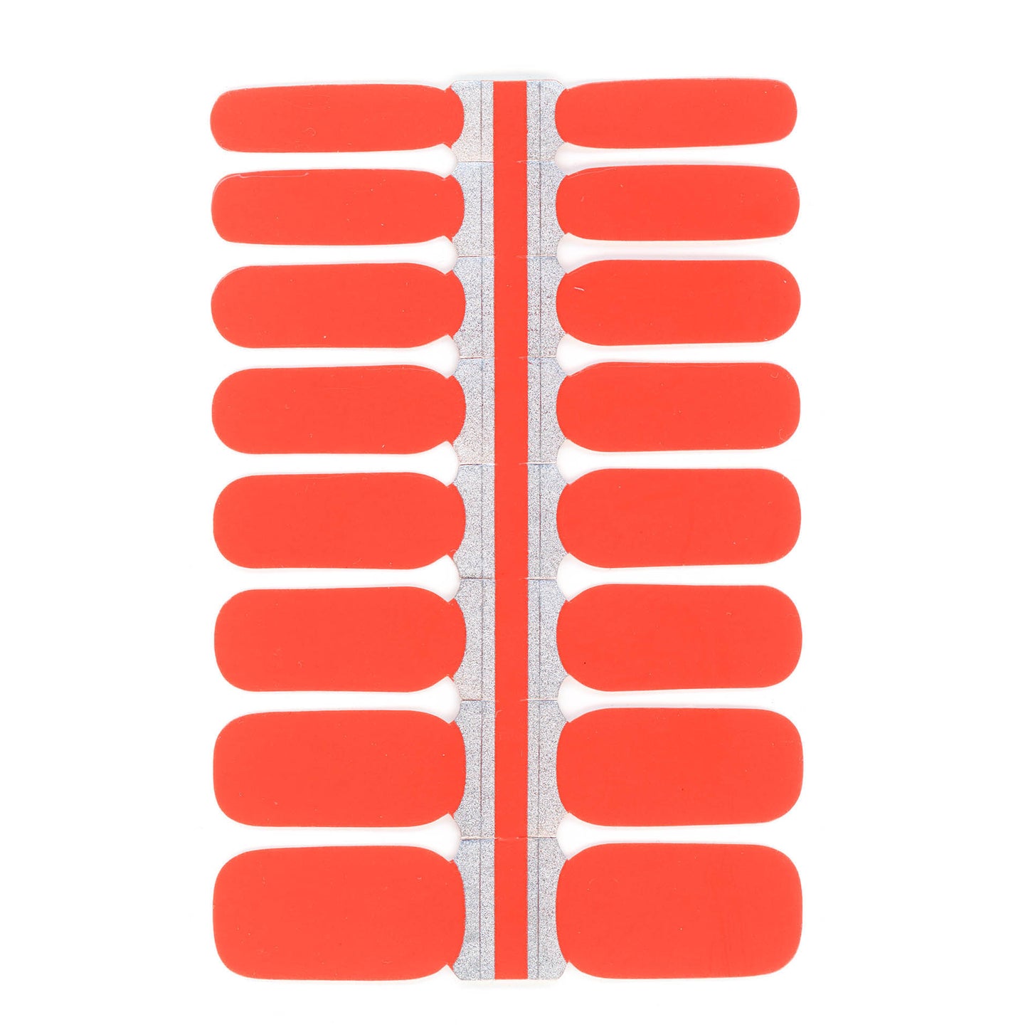 Sunset Orange Nail Polish Wraps