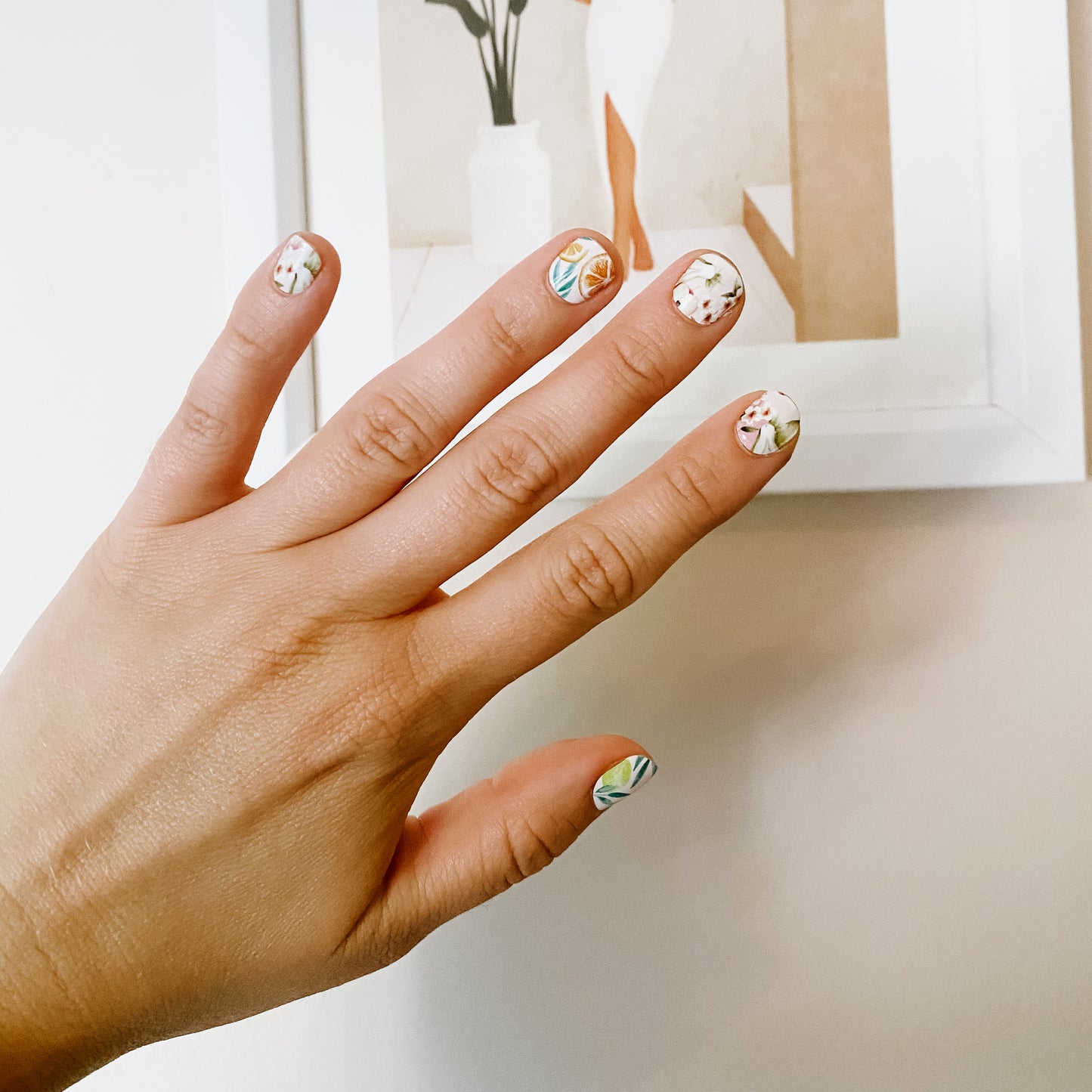 Citrus Party Nail polish Wraps