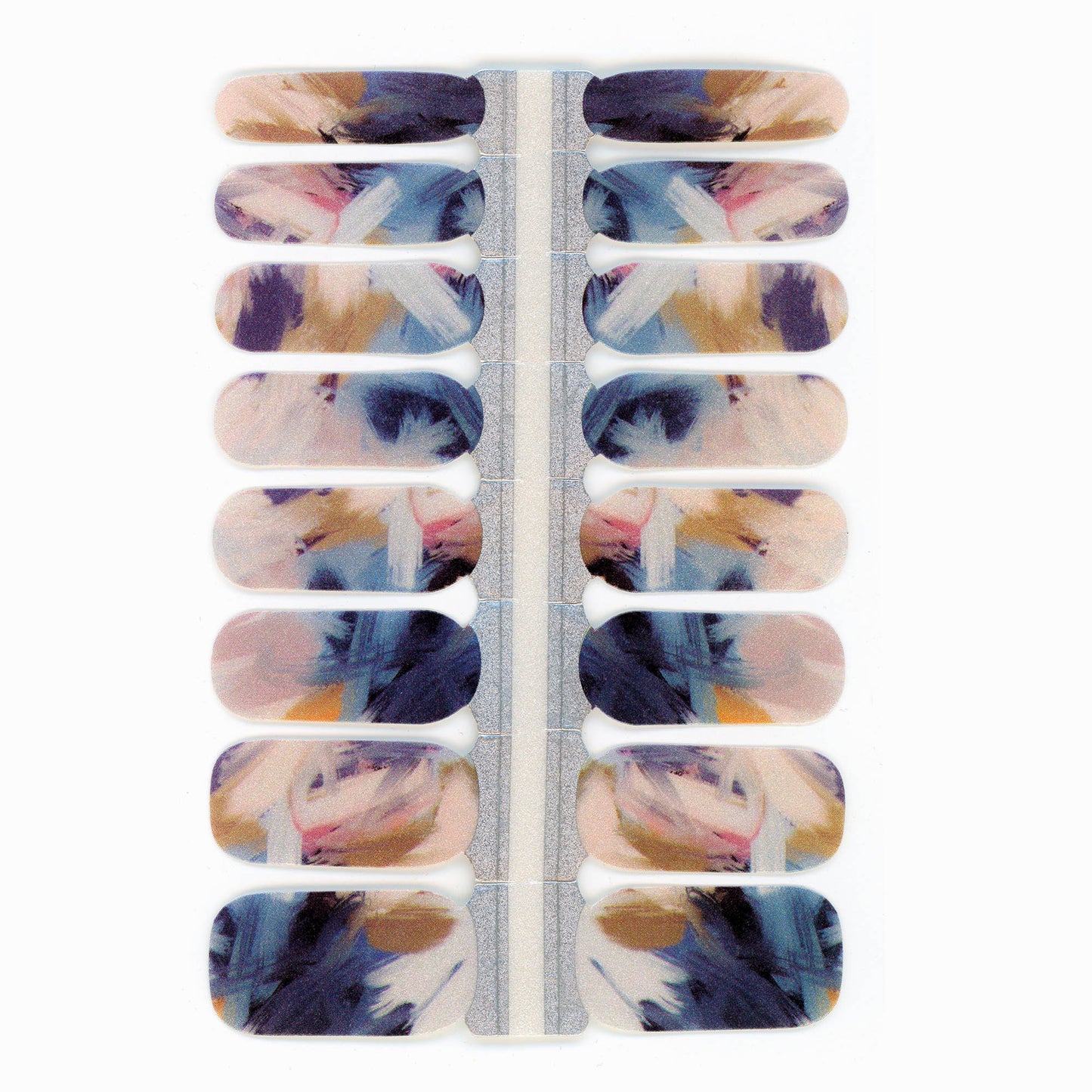Moody Abstract Nail Polish Wraps