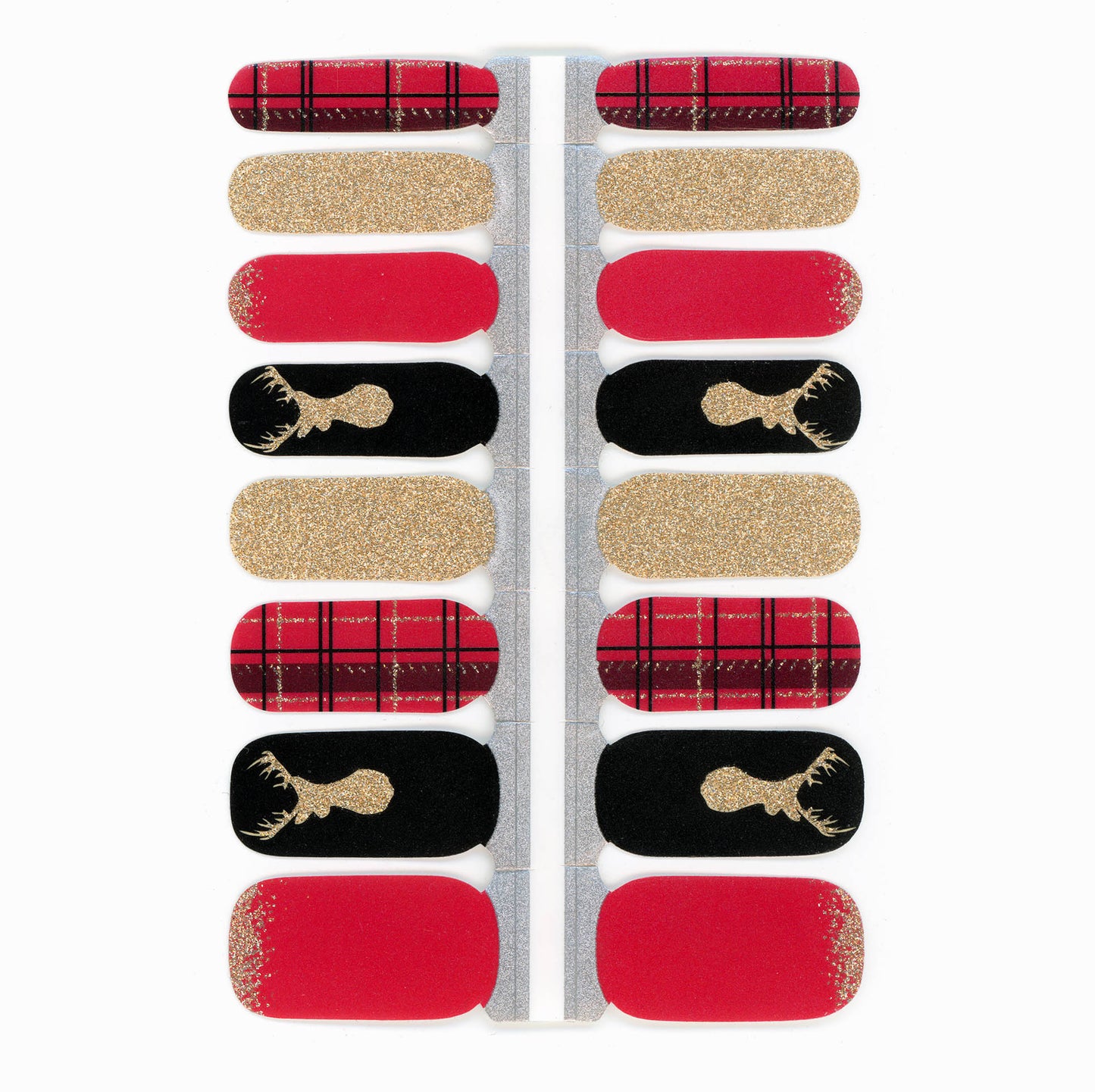 Reindeer Games Nail Polish Wraps