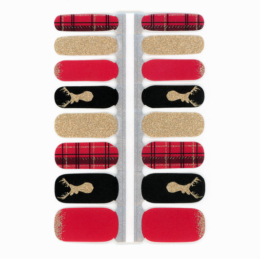 Reindeer Games Nail Polish Wraps