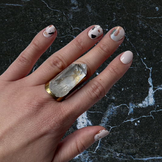Terrazzo Nail Polish Wraps