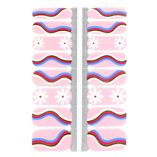 Pink Play Nail Polish Wraps