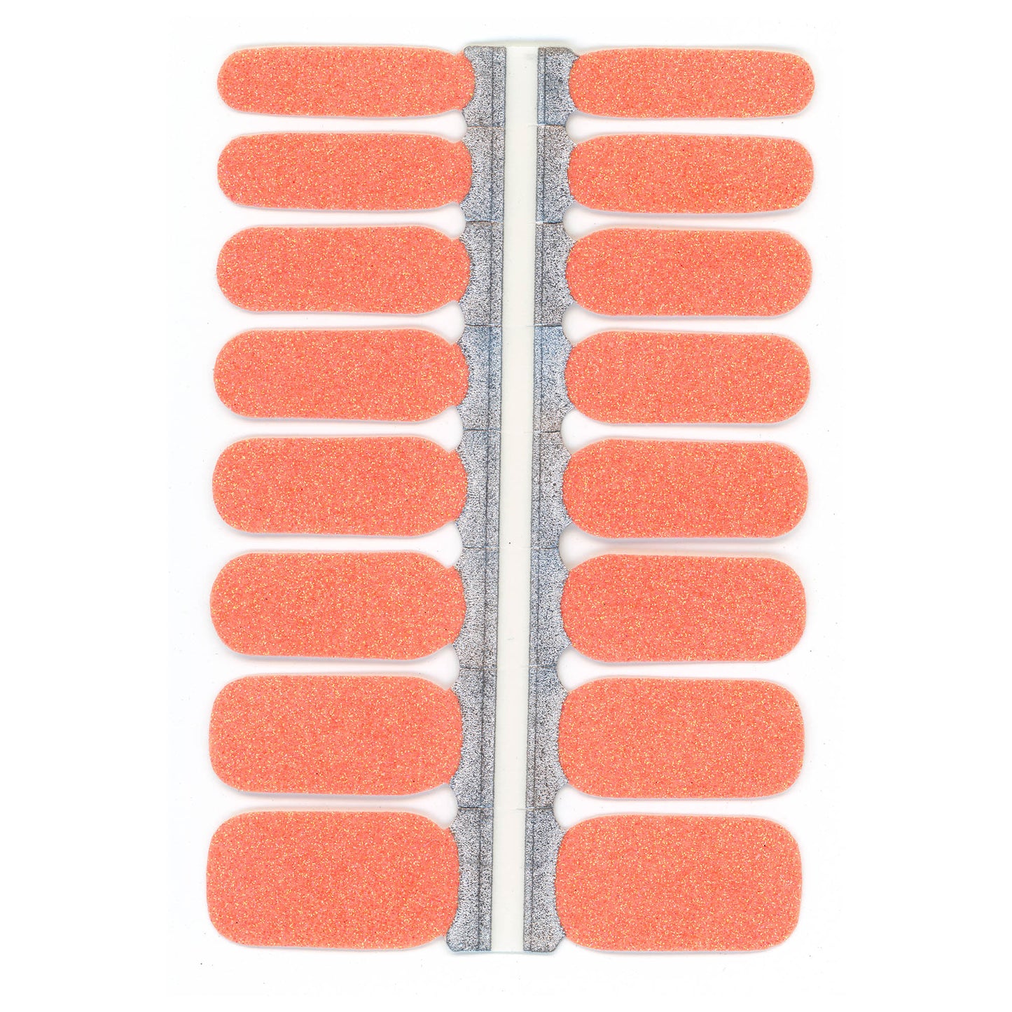 Orangesicle Nail Polish Wraps