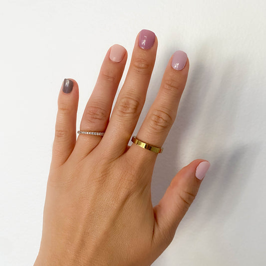 Pink Ombre Nail Polish Wraps