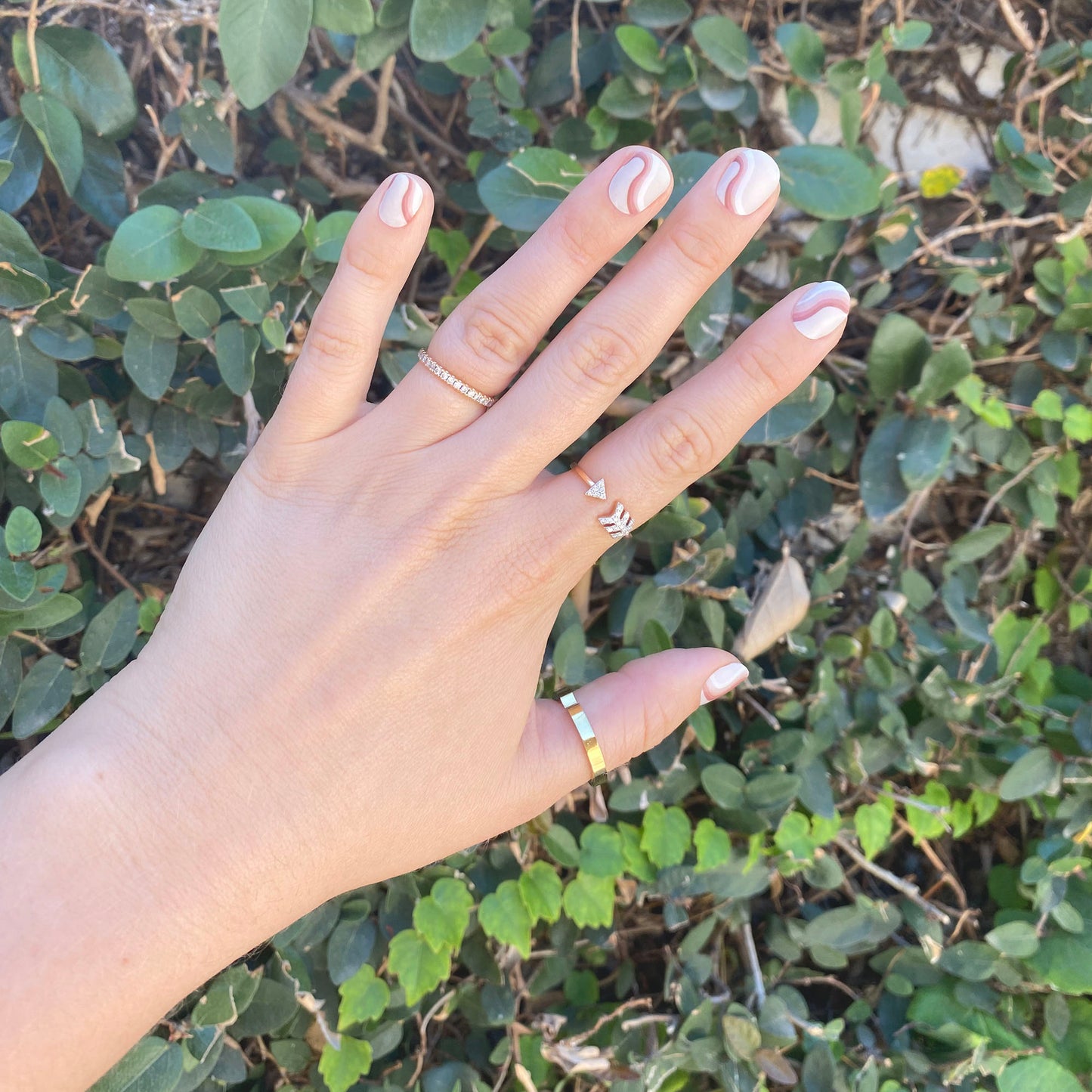 Swirl Nail Polish Wraps (Matte)